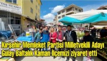 Gülay Baltalık’tan Kaman Ziyareti