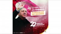 AK PARTİ 22.YILI’NI KUTLUYOR