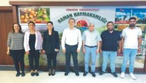 Aile ve Sosyal Hizmetler İl Müdürü Murat  Konan’dan Kaymakam Engin Tok’a Ziyaret
