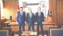 Kaymakam Engin Tok’tan  Karayolları Genel Müdürü  Ahmet Gülşen’e Ziyaret