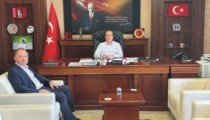 İl Millî Eğitim Müdürü Yasin  Gülşen’den, Kaymakam  Engin Tok’a Ziyaret