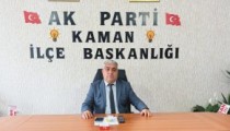 AK Parti Kaman İlçe Başkanlığı  Görevine Mustafa Şahin Atandı