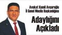 Avukat Kamil Avşaroğlu İl Genel  Meclis Başkanlığına Adaylığını Açıkladı