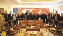 AK Parti Heyeti Kaman’da  Projeleri Değerlendirdi