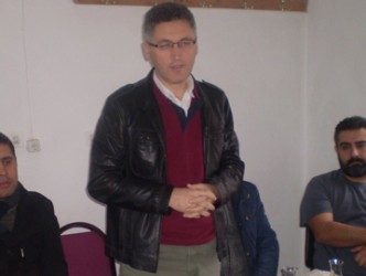 Ömerhacılı’da iş adamları toplantısı yapıldı