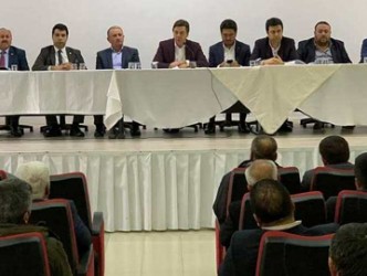 Milletvekili Kendirli Kaman’da  Muhtarlar ile bir araya geldi