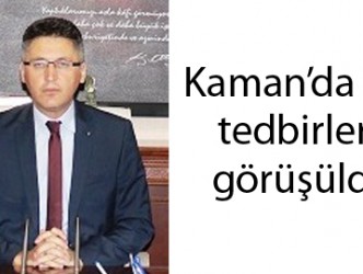 Kaman’da Kış tedbirleri görüşüldü
