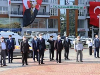 Gazilerimizi saygı ile andık…