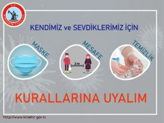 kendimiz ve sevdiklerimiz için kurallara uyalım