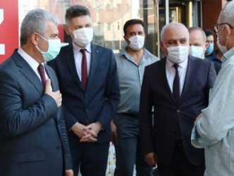 Vali Akın Kaman’da denetim yaptı