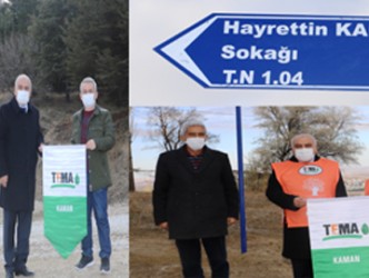 Kaman’da Sokak İsmi Değiştirildi