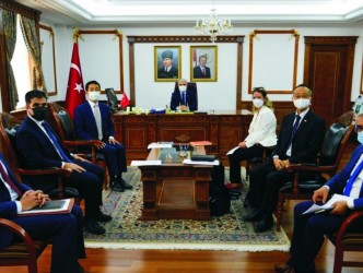 JICA Heyetinden Vali Akın’a Ziyaret