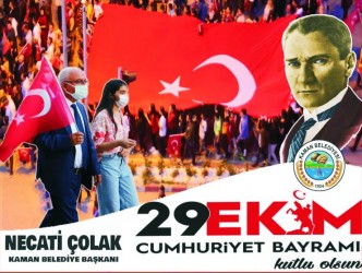 Belediye Başkanı Necati Çolak’tan “29 Ekim Cumhuriyet  Bayramı” Mesajı