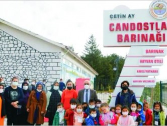 Alparslan İlkokulu Anasınıfı  Öğrencileri, Can Dostlar  Hayvan Barınağı’nı Ziyaret etti