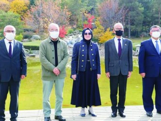 Cumhurbaşkanı Danışmanı, Kültür ve Sanat Politikaları Kurulu Üyesi  Havva Hümeyra Şahin Kaman’a Geldi