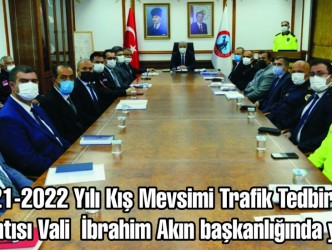 Kış Tedbirleri Toplantısı Yapıldı