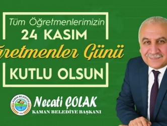 Başkan Çolak’tan Öğretmenler Günü Mesajı