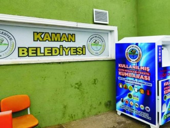 Kaman Belediyesi tarafından düzenlenen “Sıfır Atık Projesi” kapsamındaGiysi, Ayakkabı ve Tekstil Ürünleri Geri Dönüşümle Değerlendirilecek