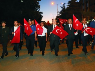 15 Temmuz Demokrasi ve Milli  Birlik Günü’nün 6.Yılı  İlçemizde  Çeşitli Etkinliklerle Kutlandı