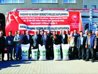 Buğday Bereketi Projesi Hibe  Destekleri Dağıtım Töreni Yapıldı