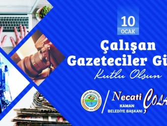 Belediye Başkanı Necati Çolak  Gazeteciler Günü’nü Kutladı