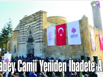 Cacabey Camii Yeniden İbadete Açıldı