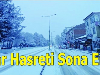 Kaman Beyaza büründü