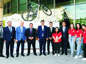 Erciyes’ten Bozkır’a Anadolu Dağ  Bisiklet Turu’nun basın lansmanı yapıldı