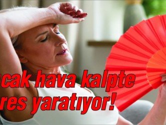 Sıcak hava kalpte  stres yaratıyor!
