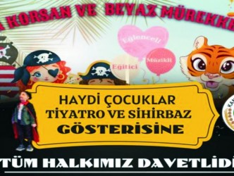 HAYDİ ÇOCUKLAR TİYATROYA…