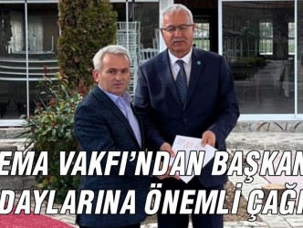 TEMA VAKFI’NDAN BAŞKAN  ADAYLARINA ÖNEMLİ ÇAĞRI