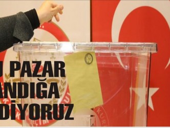 PAZAR GÜNÜ SANDIĞA GİDİYORUZ