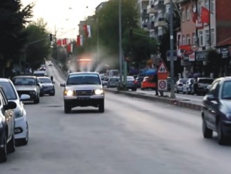 Kaman Belediyesi İlaçlama  Çalışmalarına Hız Verdi