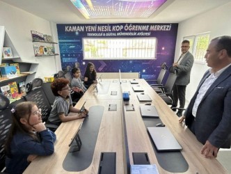 “Kaman Yeni Nesil KOP  Öğrenme Merkezi Projesi”  öğrencileriyle buluştu