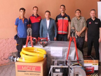 İL AFAD Müdürlüğü’nden  Kaman’a,  Kurtarma  Ekipman Desteği