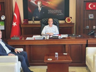 İl Millî Eğitim Müdürü Yasin  Gülşen’den, Kaymakam  Engin Tok’a Ziyaret