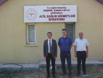 İl Sağlık Müdürü Süleyman Ersoy,  İlçemizde İncelemelerde Bulundu