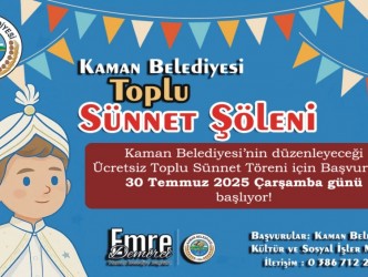 Geleneksel Toplu  Sünnet Şöleni İçin  Geri Sayım Başladı