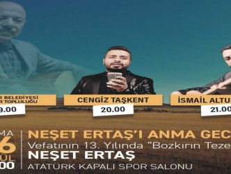 Neşet Ertaş, Vefatının 13.  Yılında Ankara’da Anılacak
