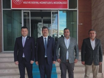 Milletvekili Necmettin Erkan’dan Sosyal Hizmetler İl Müdürlüğü’ne Ziyaret