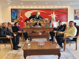 AK Parti Heyeti Kaman’da Başkan Demirci’yi Ziyaret Etti