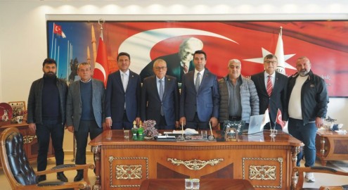 İl Başkanı Arif Kılıç’tan  Kaman’a Ziyaret