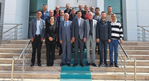 KAMANLILAR DERNEĞİ’NDEN, KAMİL  AVŞAROĞLU’NA HAYIRLI OLSUN ZİYARETİ