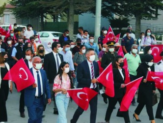 15 Temmuz Şehitlerini Anma, Demokrasi ve Milli Birlik Günü, İlçemizde çeşitli etkinliklerle Kutlandı