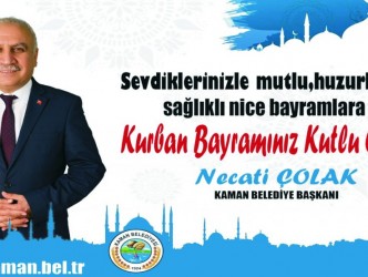 Belediye Başkanı Necati Çolak’tan Bayram Mesajı