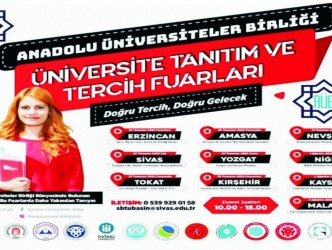 Tanıtım ve Tercih Fuarı 30 Temmuz’da Kırşehir’de