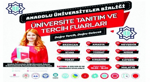 Tanıtım ve Tercih  Fuarı 30 Temmuz’da  Kırşehir’de