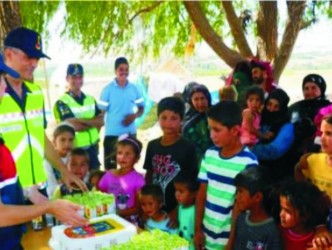 Kaman’da jandarma KADES’i tanıttı