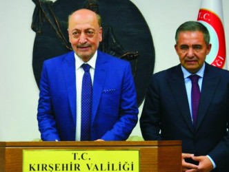 Çalışma ve Sosyal Güvenlik Bakanı Vedat Bilgin Kırşehir Valiliğini Ziyaret Etti