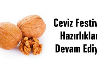 Ceviz Festivali Hazırlıkları Devam Ediyor